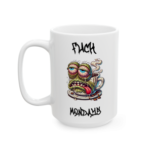 15oz Fuck Mondays Coffee Mug Black